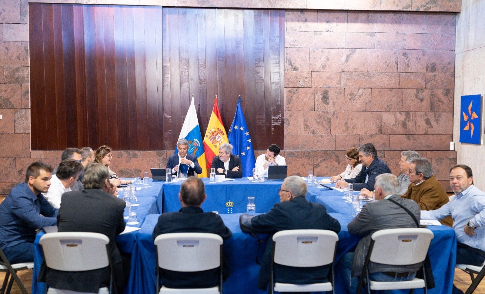Reunión de las organizaciones agrarias con el Gobierno de Canarias para analizar el decreto del plátano