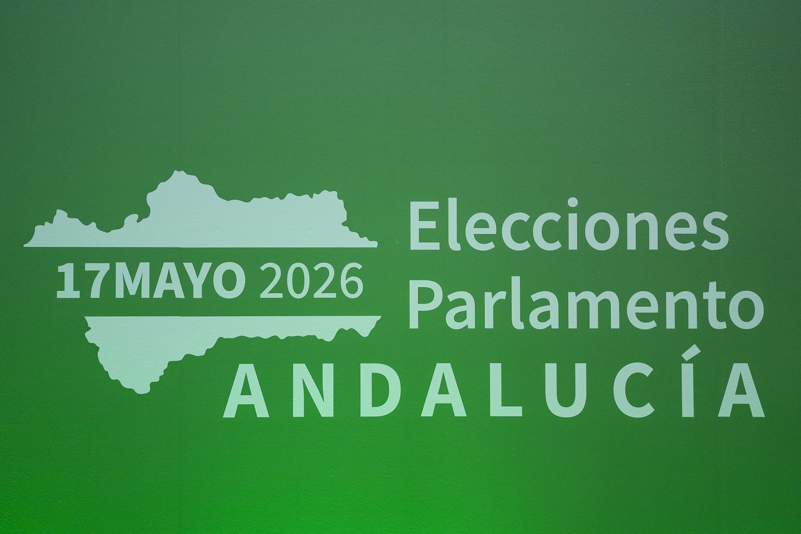 Imágenes del Centro de Difusión de Datos de las elecciones del 17M en el Pabellón de la Navegación. A 15 de mayo de 2026 en Sevilla (Andalucía, España).