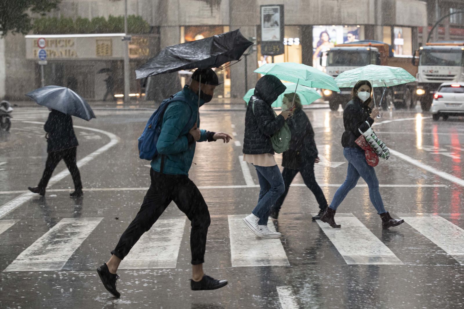 El primer fin de semana de primavera trae lluvias, sobre todo al Mediterráneo