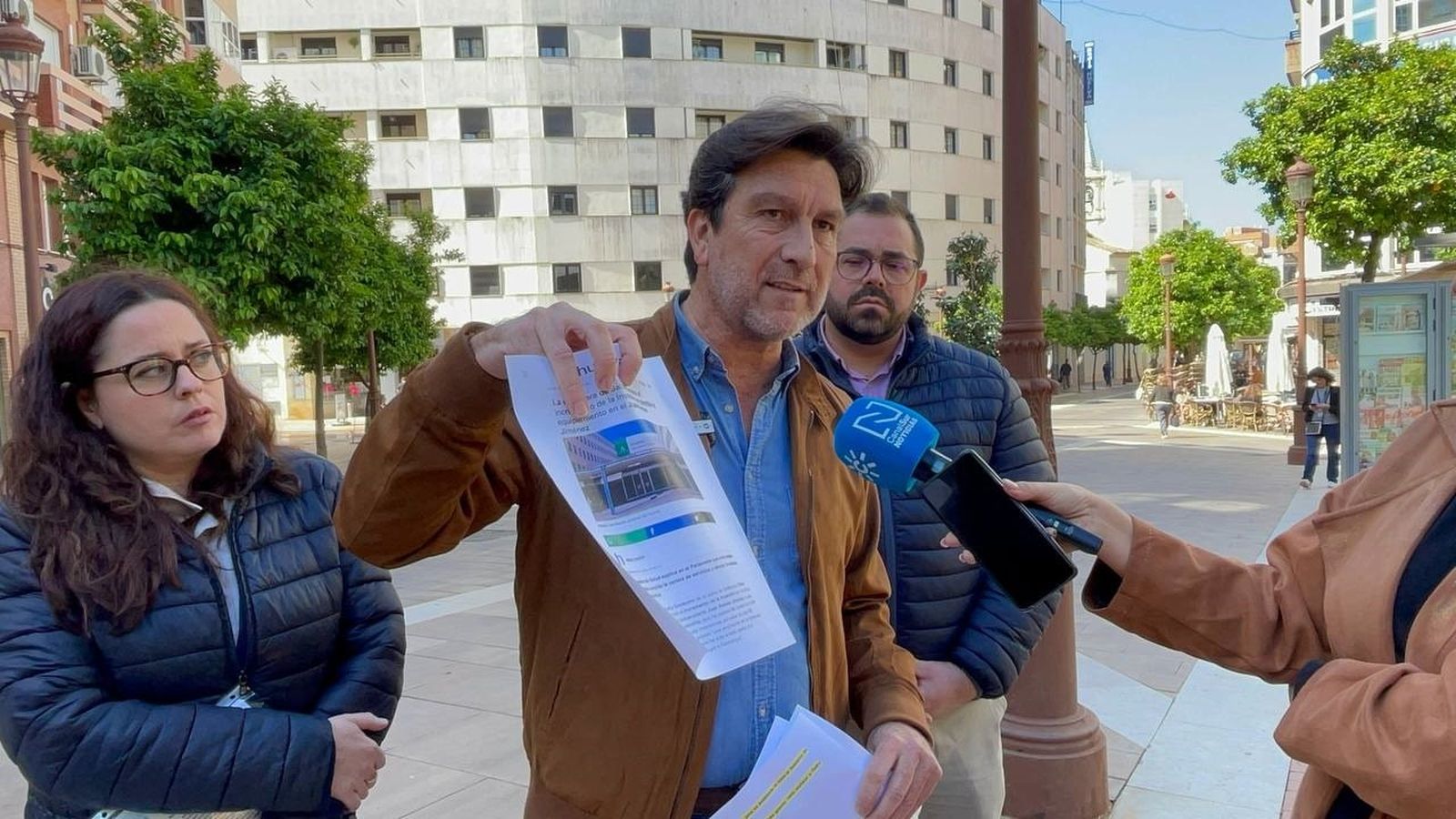 El portavoz del PSOE de Huelva y parlamentario andaluz, Enrique Gaviño.