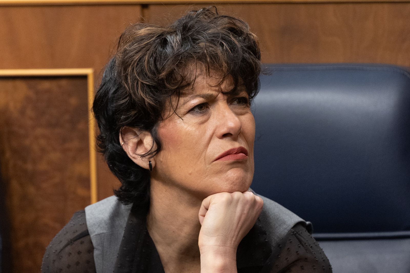 La ministra de Inclusión, Seguridad Social y Migraciones, Elma Saiz.