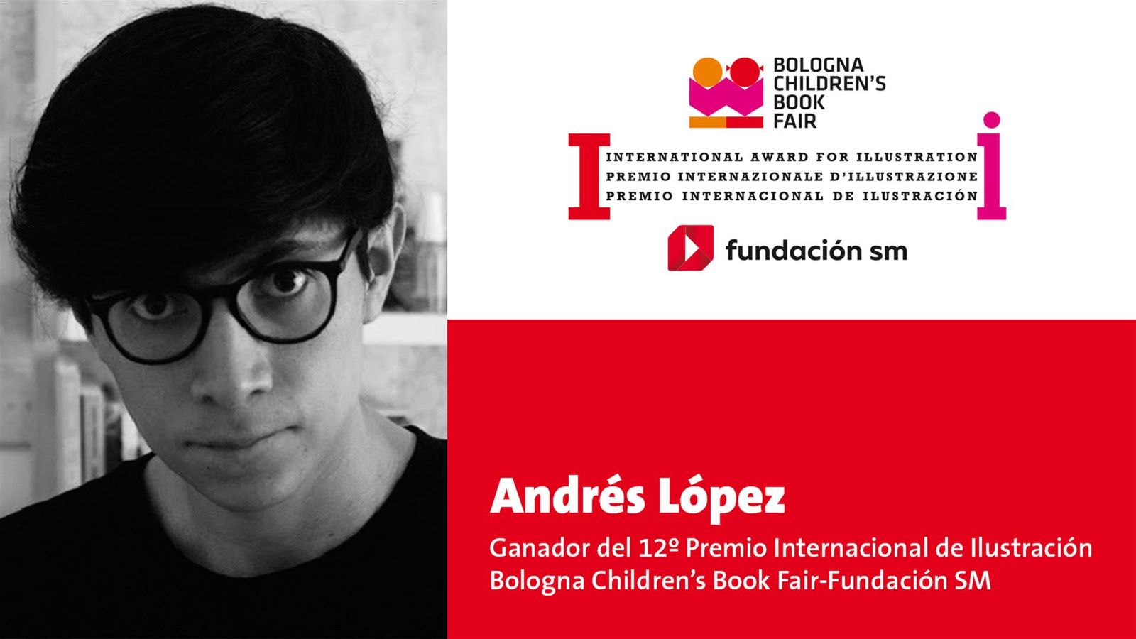 El mexicano Andrés López, Premio de Ilustración de la Feria de Bolonia