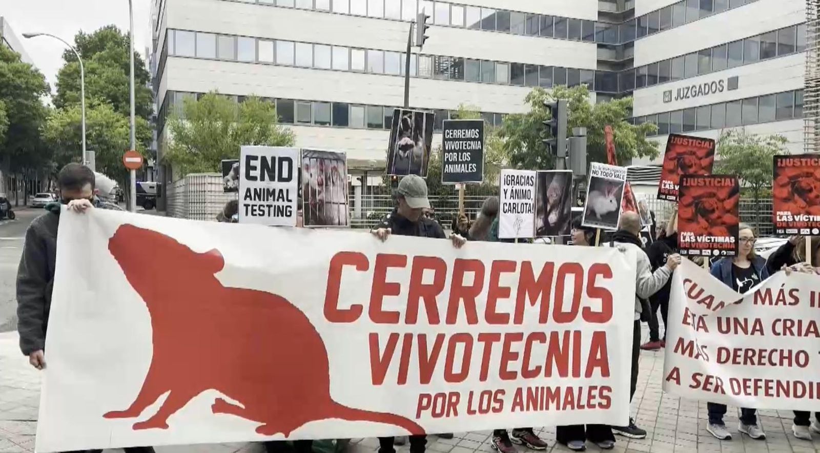 Absueltos los dos acusados de maltrato animal en el "caso Vivotecnia"