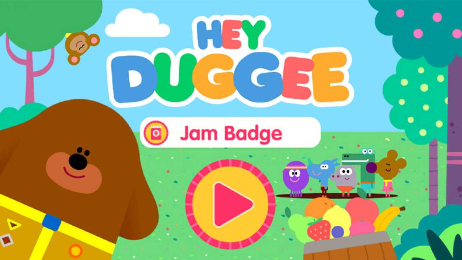 El juego de la mermelada de Hey Duggee