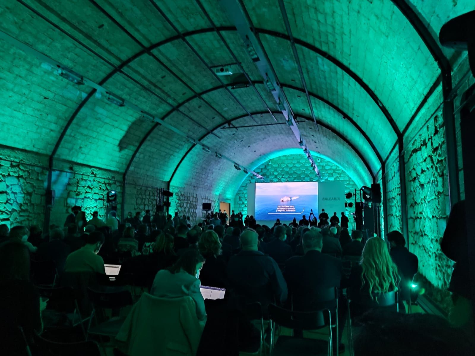 Imagen del evento celebrado en la Sala Aljub de Es Baluard.