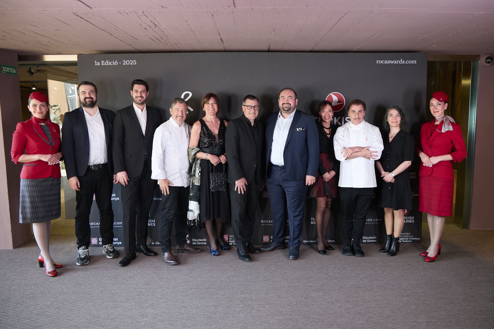 Los premiados en la primera edición de los Roca Awards