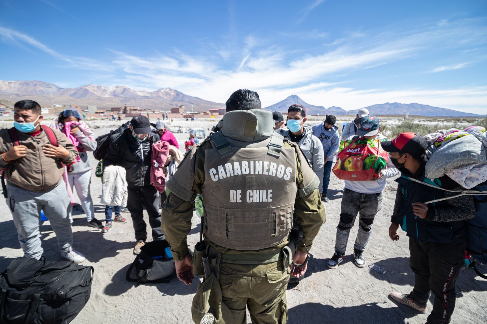 el Congreso chileno prorroga la militarización del norte por la crisis migratoria