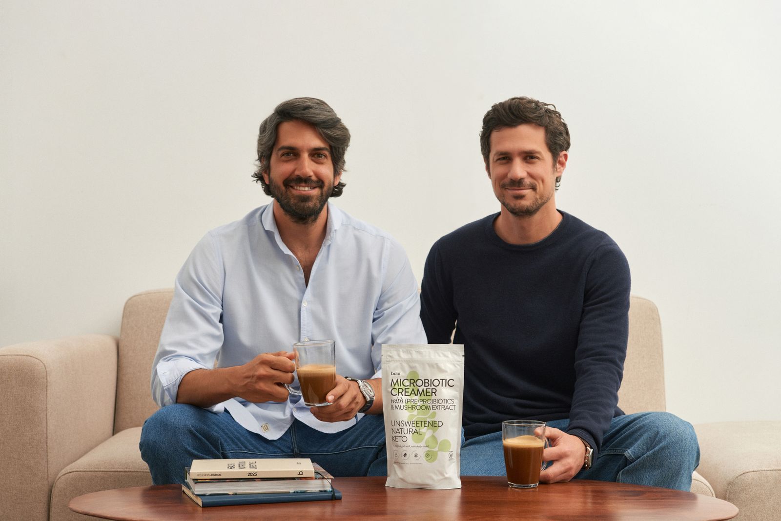 Guillermo Milans de Bosch y Loan Bensadon, cofundadores en Baïa Food.
