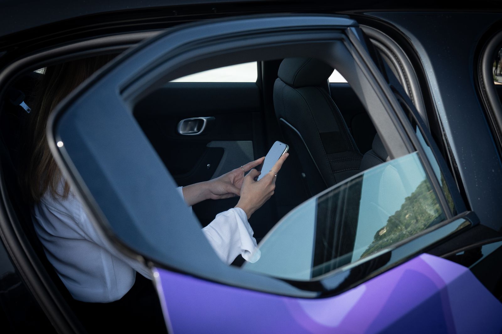 Persona usando Cabify