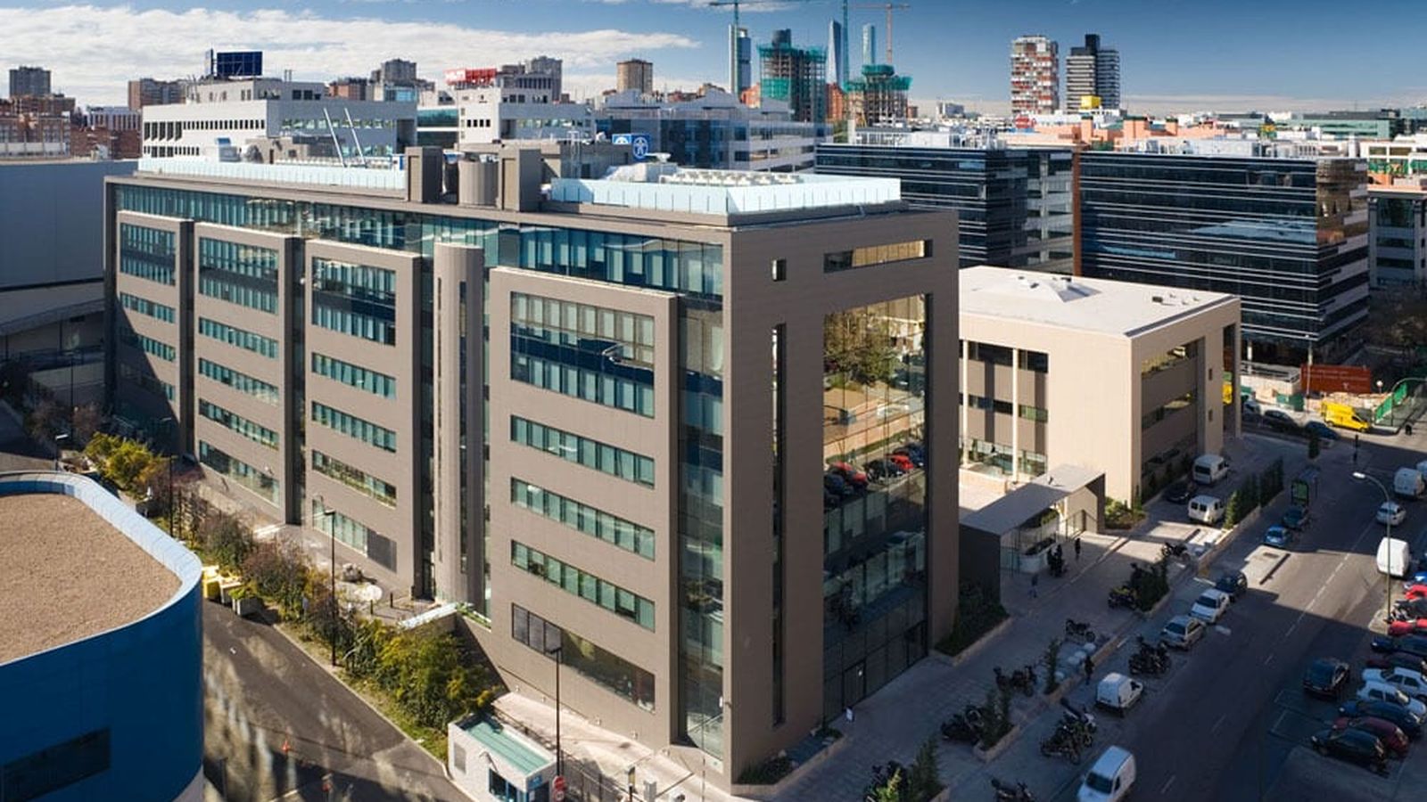 edificio albor plaza Madrid sede INE fuente Knight Frank