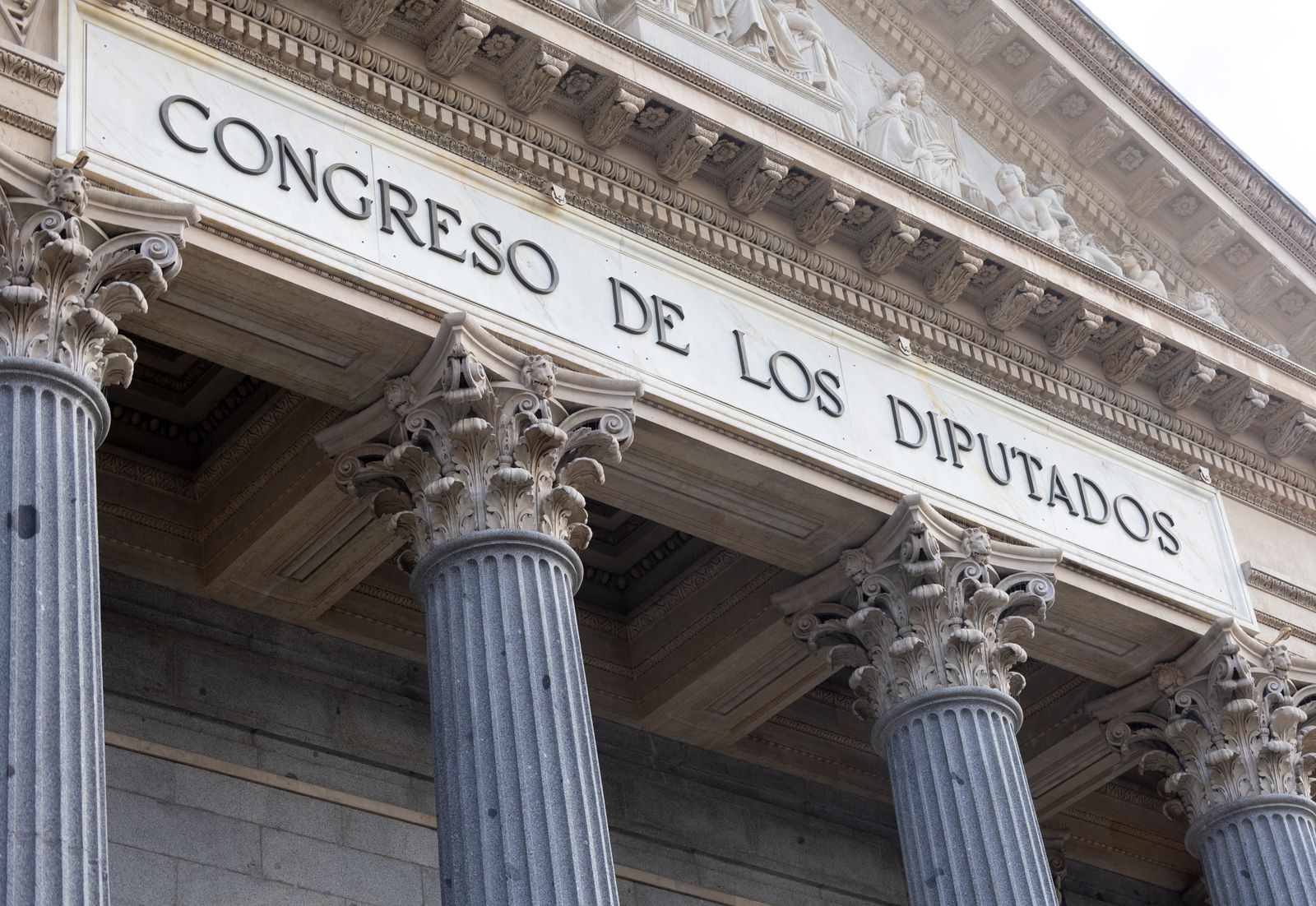Archivo - Fachada del Congreso de los Diputados en una imagen de archivo