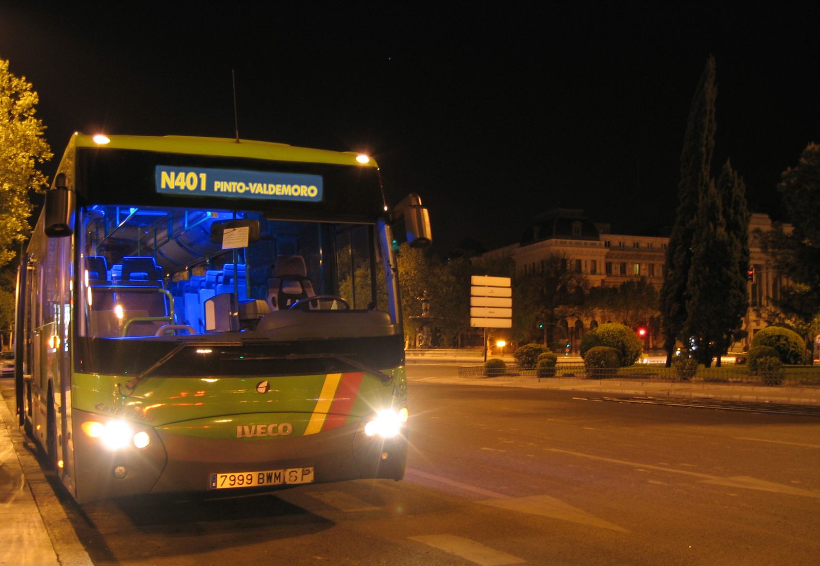 Imagen de recurso de un autobús interurbano